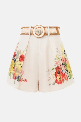 Alight Tuck Short Ivory Floral