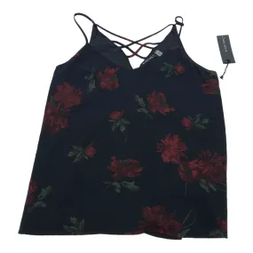 BLACK & RED BLOUSE SLEEVELESS by CLOTHES MENTOR Size:M