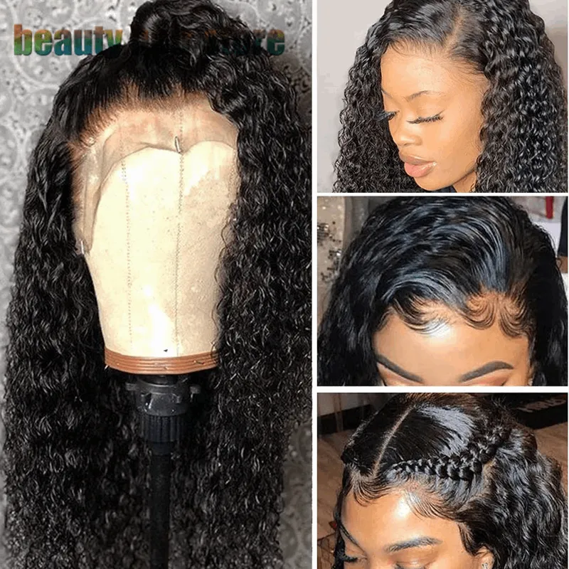 Brazilian Kinky Curly Lace Front Human Hair