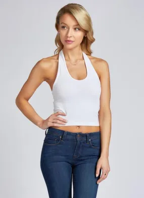 C'est Moi, CEBT1112 Bamboo crop halter top