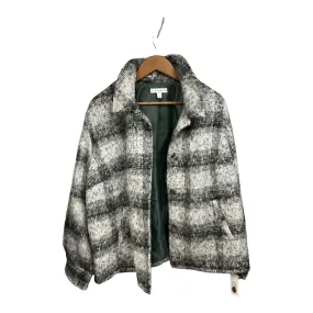 Coat Wool By Clothes Mentor In Plaid Pattern, Size: 2x