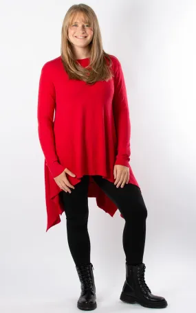 Hanky Hem Top | Red