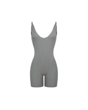 Ribbed Cotton Playsuit